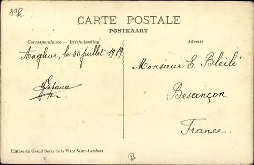 Ak Spa Wallonien Lüttich, Interieur du Pouhon