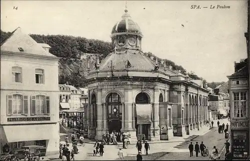 Ak Spa Wallonien Lüttich, Le Pouhon