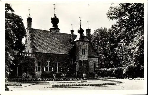 Ak Marssum Marsum Friesland Niederlande, Heringa State Dr. Popta Slot