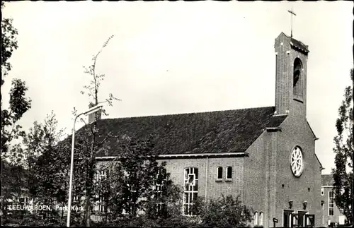 Ak Leeuwarden Friesland Niederlande, Park Kerk