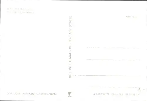 Ak Meerane in Sachsen, Platz der Roten Armee, Geschäft Elegant, Autos