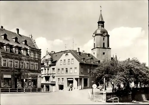 Ak Meerane in Sachsen, Franz Mehring-Platz