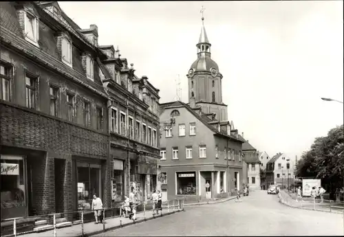 Ak Meerane in Sachsen, Franz-Mehring-Platz