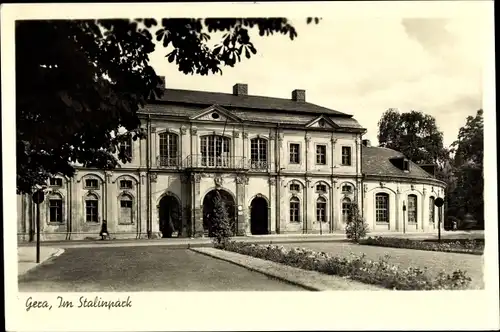 Ak Gera in Thüringen, Im Stalinpark