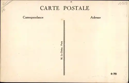 Ak Paquebot Paris, CGT French Line, Salon de Conversation des 2emes Classes