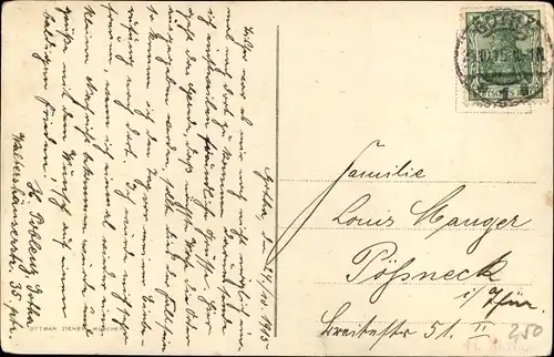 Ak Gotha in Thüringen, Kaiserl. Postamt