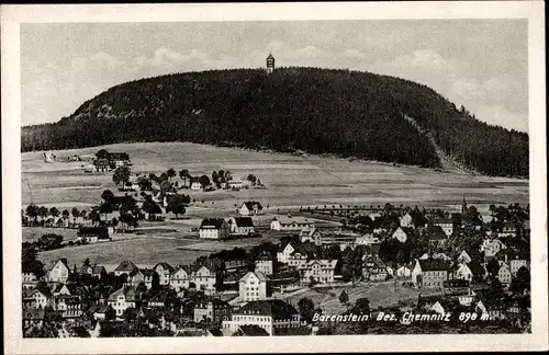 Ak Bärenstein im Erzgebirge, Panorama