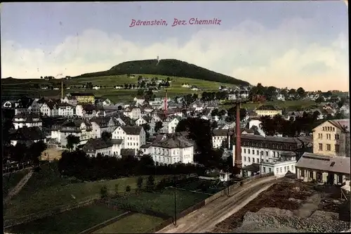 Ak Bärenstein im Erzgebirge, Panorama