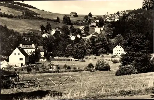 Ak Bärenstein Erzgebirge, Teilansicht