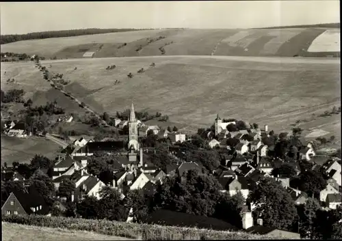 Ak Oberwiesenthal im Erzgebirge, Panorama