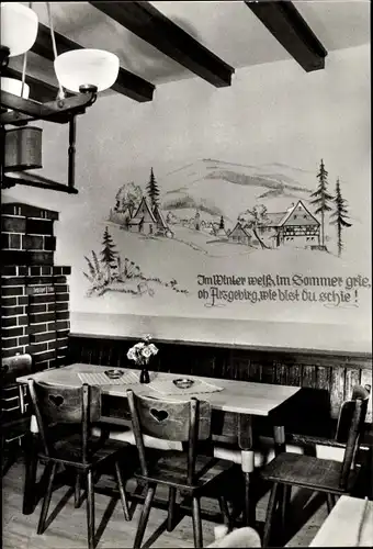 Ak Kirchberg Sachsen, Anton Günther Berghaus