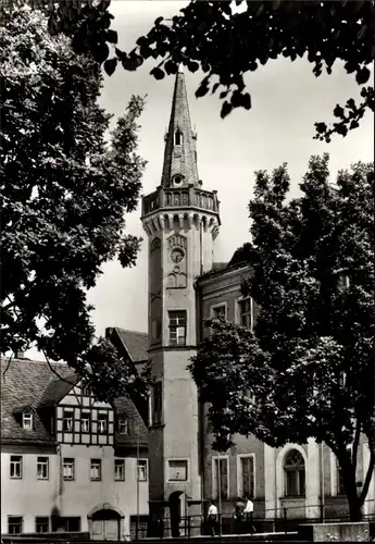 Ak Kirchberg Sachsen, Rathaus