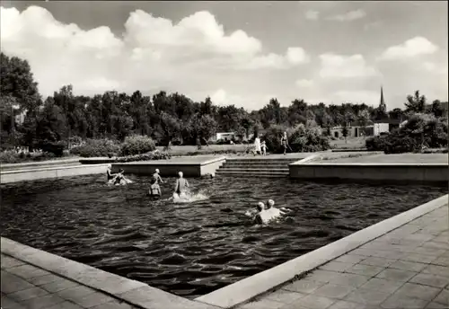 Ak Kahla in Thüringen, Nichtschwimmerbecken im Volksbad