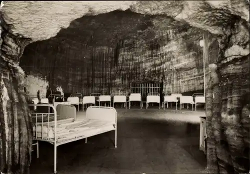 Ak Schönebeck an der Elbe, VEB Saline, Abteilung Salzbergwerk, Glocken für Heilkuren