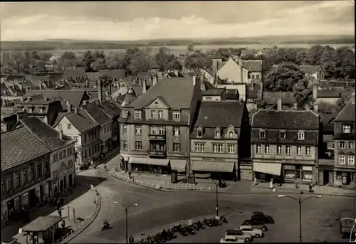 Ak Haldensleben Sachsen Anhalt, Friedrich Engels Platz