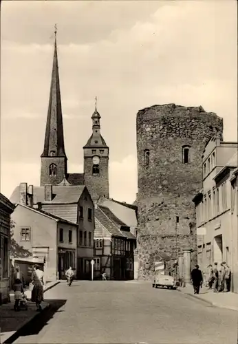 Ak Burg bei Magdeburg, Berliner Tor