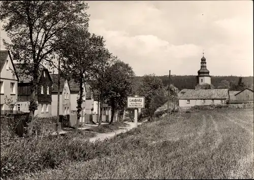 Ak Leubnitz Rosenbach im Vogtland, Ortsansicht