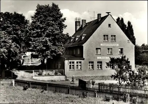 Ak Fröbersgrün Rosenbach Vogtland, Jugendherberge Rosa Luxemburg