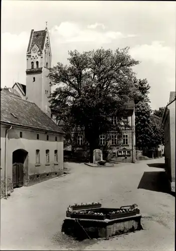 Ak Schönberg am Kapellenberg Bad Brambach im Vogtland, Teilansicht