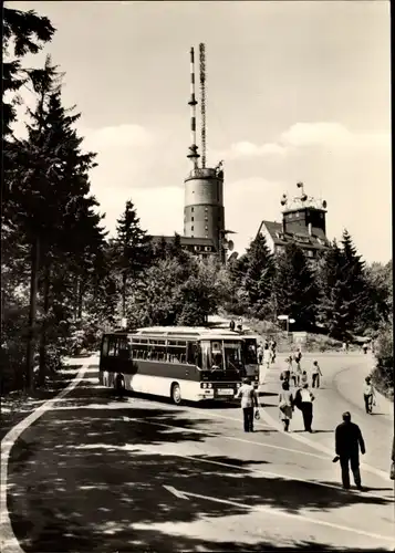 Ak Brotterode in Thüringen, Großer Inselsberg, Busse