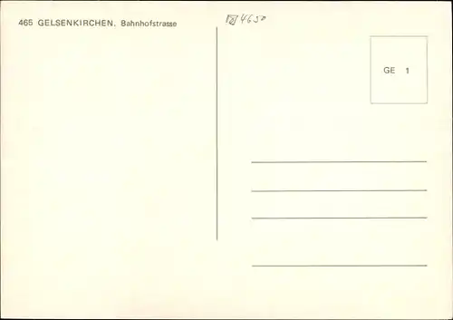 Ak Gelsenkirchen im Ruhrgebiet, Bahnhofstraße, Geschäfte, Tchibo, Markant, Boecker, Deichmann