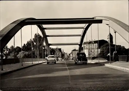 Ak Fürstenwalde an der Spree, Brücke der Thälmann Pioniere