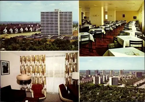 Ak Mainz am Rhein, Appartementhaus Mainzer Aufbaugesellschaft, Hechtsheimer Straße 37