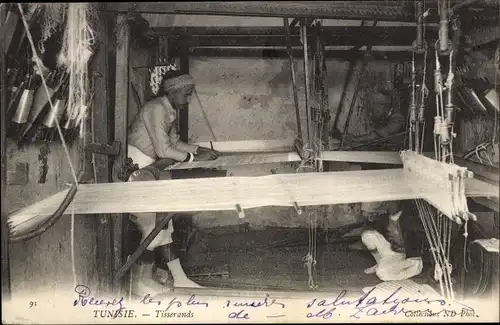 Ak Tunesien, Tisserands, Weber, Maghreb