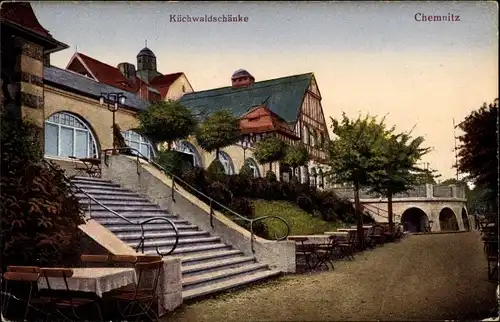Ak Chemnitz in Sachsen, Küchwaldschänke