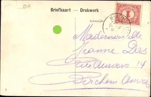 Buchstaben Ak Breda Nordbrabant Niederlande, Detailansichten der Stadt