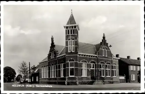 Ak Heeswijk Nordbrabant, Gemeentehuis