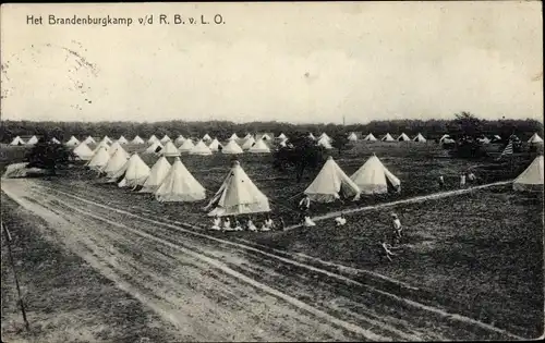 Ak Nordbrabant Niederlande, Het Brandenburgkamp v/d R. B. v. L. O.