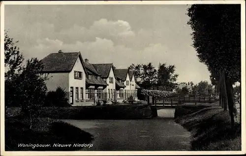 Ak Nieuwe Niedorp Nordholland Niederlande, Woningbouw