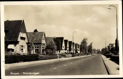 Ak Bergum Burgum Friesland Niederlande, Noordersingel