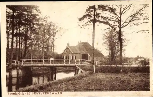 Ak Beetsterzwaag Friesland Niederlande, Boerderijtje