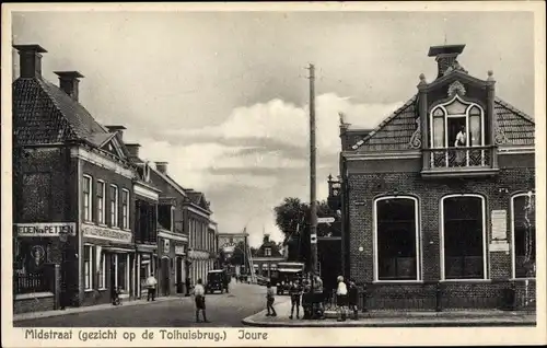 Ak Joure Friesland Niederlande, Midstraat