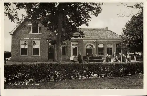 Ak Kooten Friesland Niederlande, O. L. School