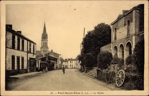 Ak Port Saint Père Loire Atlantique, La Mairie
