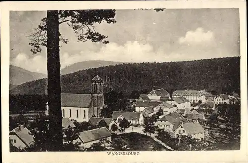 Ak Wangenbourg Wangenburg Elsass Bas Rhin, Teilansicht