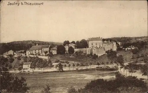 Ak Jaulny Meurthe et Moselle, Totalansicht der Gemeinde bei Thiaucourt