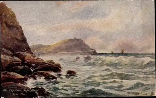 Künstler Ak Ilfracombe Devon England, The Capstone