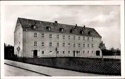 Ak Langenau in Württemberg, Neues Schulhaus