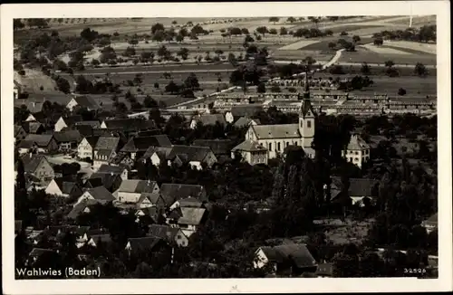 Ak Wahlwies Stockach Baden Württemberg, Luftbild