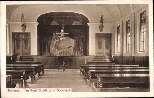 Ak Huijbergen Huybergen Woensdrecht Nordbrabant Niederlande, Instituut St. Marie, Speelzaal