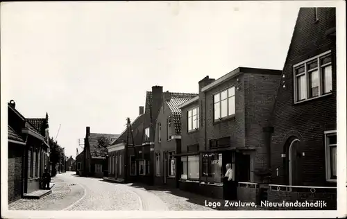 Ak Lage Zwaluwe Nordbrabant Niederlande, Nieuwlandschedijk