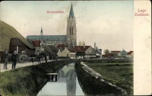 Ak Lage Zwaluwe Nordbrabant Niederlande, Groenendijk