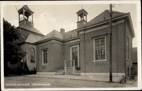 Ak Hooge Zwaluwe Nordbrabant, Gemeentehuis