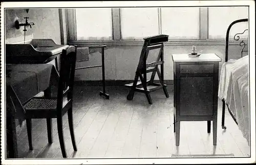 Ak Seppe Bosschenhoofd Nordbrabant Niederlande, St. Gerardus, Retraitantenkamer