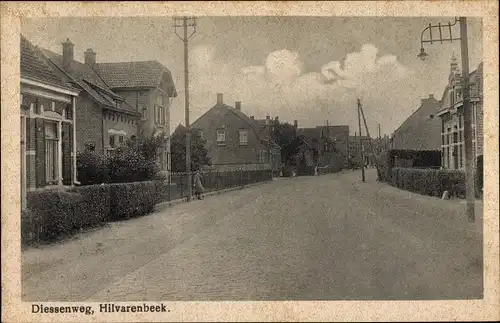 Ak Hilvarenbeek Nordbrabant, Diessenweg