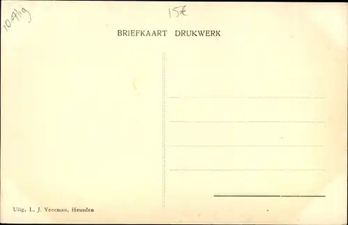 Ak Heusden Nordbrabant Niederlande, Diaconessenhuis